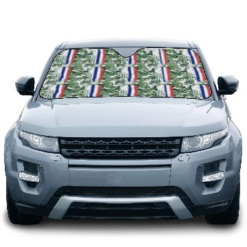 Discover France Design for proud French Americans Car Sun Shades