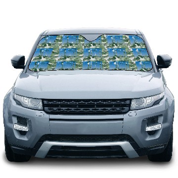 Discover Detroit Michigan Skyline Car Sun Shades