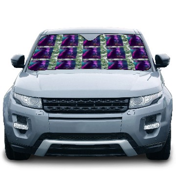 Discover purple mermaid underwater Car Sun Shades