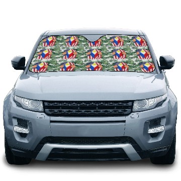 Discover Hero Design for Proud American Pinoys Car Sun Shades