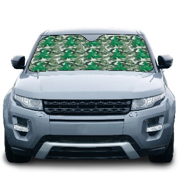 Discover Tree Christmas Car Sun Shades