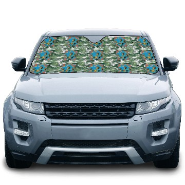 Discover Ultimate Frisbee Retirement Appreciation Pop Art Car Sun Shades