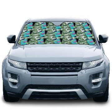 Discover Retro Flamingo Car Sun Shades