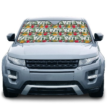 Discover WTF Wine Turkey Family Funny Wine Lover Car Sun Shades