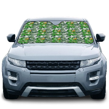 Discover Eat Drink and be Irish beer St. Patrick's Day Car Sun Shades