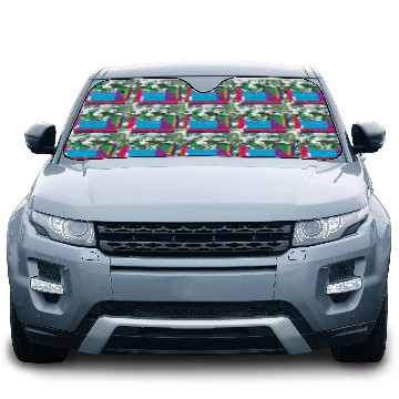 Discover Science Teacher Student Periodic Table OF Elements Car Sun Shades