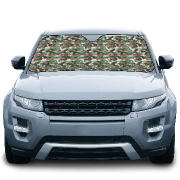 Discover I Love You More than Chocolate red Car Sun Shades