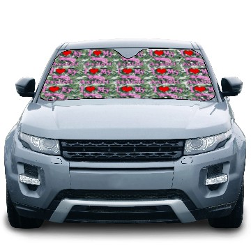 Discover I Love My Axolotl Car Sun Shades