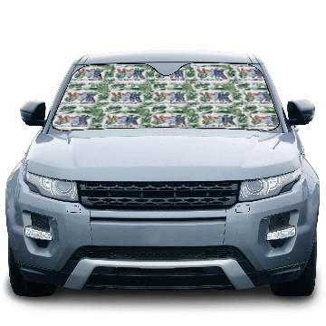 Discover Peace Love Kindergarten Teacher Appreciation Retro Car Sun Shades