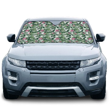 Discover Orchids Natures True Masterpiece Flowers Car Sun Shades
