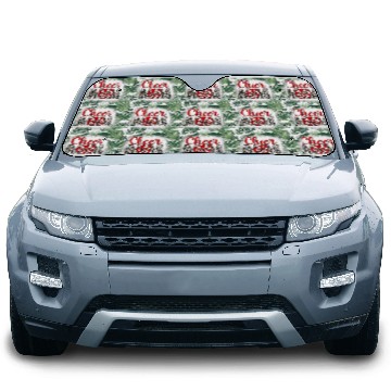 Discover Cheer Mom Leopard Cheerleader Bleached Mother Car Sun Shades