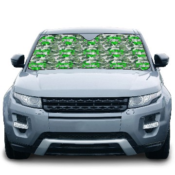 Discover I Wear Lime Green For My Dad Lymphoma Awareness Car Sun Shades