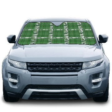 Discover Mesi Aromantic Tartan Car Sun Shades