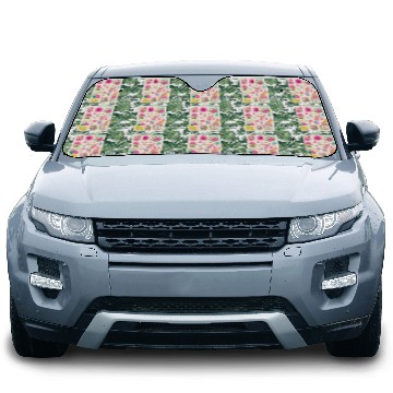 Discover Buttercup and Marigold Spring Flowers Car Sun Shades