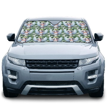 Discover cow angel wings farm halo Car Sun Shades