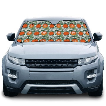 Discover Pumpkin Pi Math Car Sun Shades Funny Halloween Thanksgiving