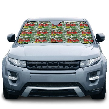 Discover Sleigh all Day, Christmas Car Sun Shades