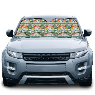 Discover Cranky Vintage Sun funny Bicycle Lovers Car Sun Shades