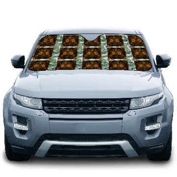 Discover New Age 1920s Abstract Steampunk Design Car Sun Shades