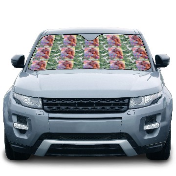 Discover Rainbow Friends - White Wolf and Girl Car Sun Shades