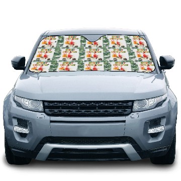 Discover merry christmas Car Sun Shades