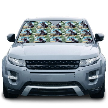 Discover Great Dane On The Beach Car Sun Shades