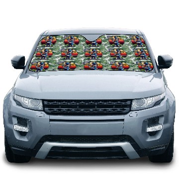 Discover Goat Tennis Player Unique Sport Design Car Sun Shades