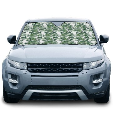 Discover Punk Rock Since 1983 - Skull Rock Hands 41st Car Sun Shades
