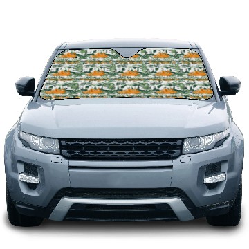 Discover I Love Crab Rangoon And Maybe 3 People Car Sun Shades