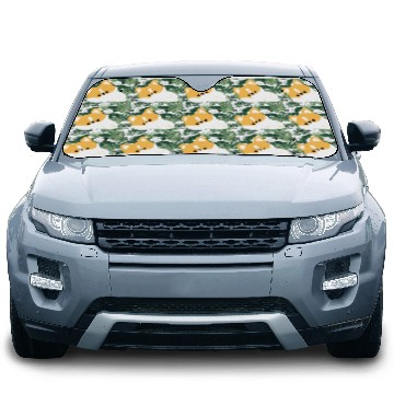 Discover Tired Corgi Car Sun Shades
