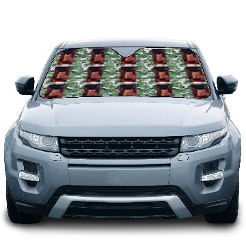 Discover Anime Cute Cat Eating Ramen Car Sun Shades