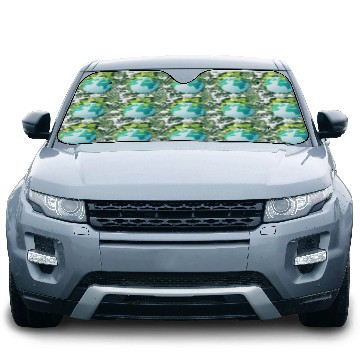 Discover Love Earth | Eco Globe | Green Planet Car Sun Shades
