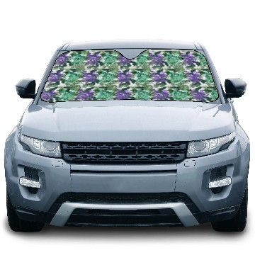 Discover Heavy metal nerd electronic circuits hand gestures Car Sun Shades