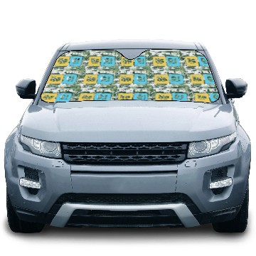 Discover Organic Chemistry Molecular Salt Don't Be So Salty Car Sun Shades