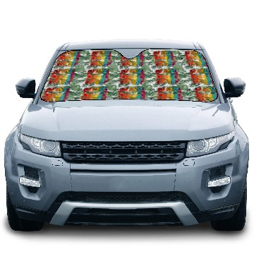 Discover Retro 80s Style design – Perfect for Nostalgia Fa Car Sun Shades