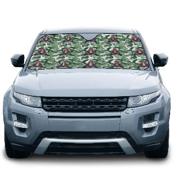 Discover Strength in Hustle Gorilla Gym Motivation Car Sun Shades