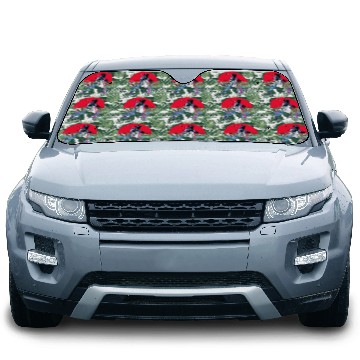 Discover Cyberpunk Samurai Warrior Under Neon Moon Car Sun Shades