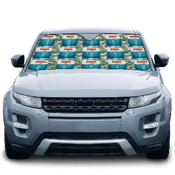 Discover Paws Kitten Meow Parody Funny Cat Lover Car Sun Shades