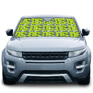 Discover Disney Supreme Car Sun Shades LIME GREEN