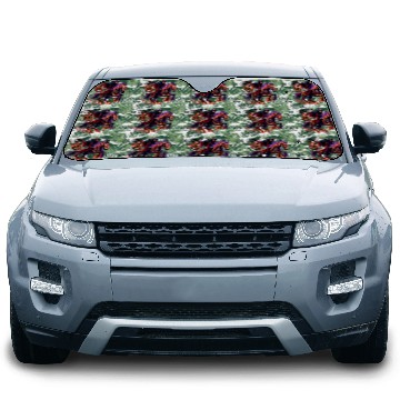 Discover Haunted Pumpkin Rider – Neon Horror Chase Car Sun Shades
