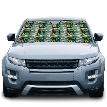 Discover “Thank You” in Korean Hangul – Colorful & Playful Car Sun Shades
