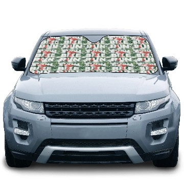 Discover Swim Bike Run Repeat Car Sun Shades