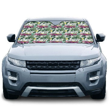 Discover Funny Candy Queen Lollipop Lover Design 01 Car Sun Shades