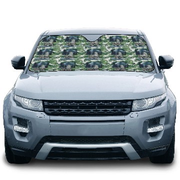 Discover Stay Real Stay Weird – Forest Owl Car Sun Shades
