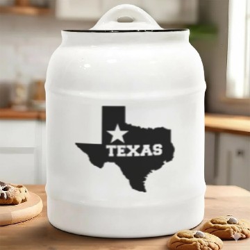 Discover Texas Ceramic Cookie Jars