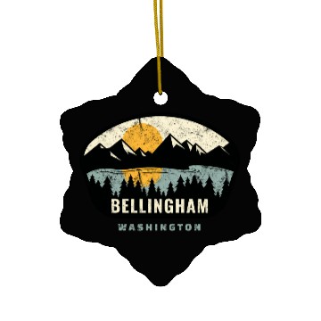 Discover Bellingham Washington Wa Vacation Ceramic Ornaments