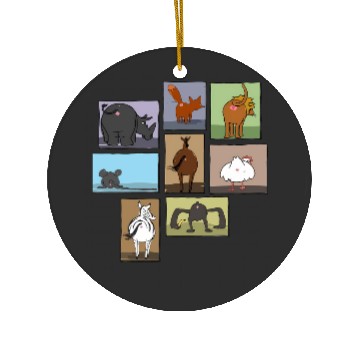 Discover Butts Butts Butts Bob's Burgers Ceramic Ornaments
