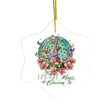 Discover Disney Epcot Figment Topiaries Ceramic Ornaments