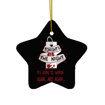Discover Dexter Blood Night Ceramic Ornaments