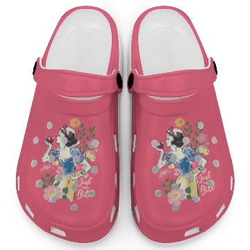Discover Retro Disney Snow White And The Seven Dwarfs Floral Clogs,